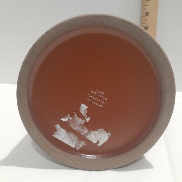 Ceramic Football Stien Large Beer Mug Heavy Duty with Handle 34oz Brown - Picture 2 of 6